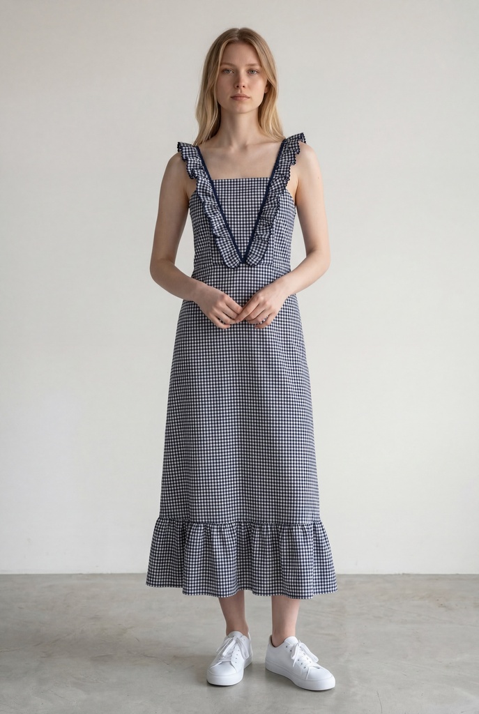 Vestido Manteca