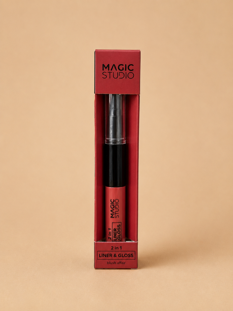 Perfilador de labios y brillo labial