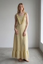 Vestido Manteca