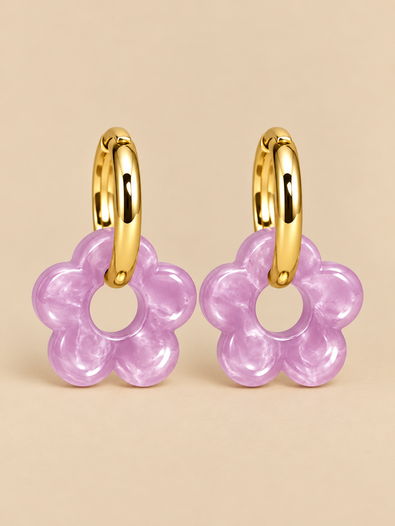 Pendientes Flora